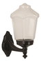 Opviq Lámpara de Pared Exterior Negra BAP-68197-BSY-M1